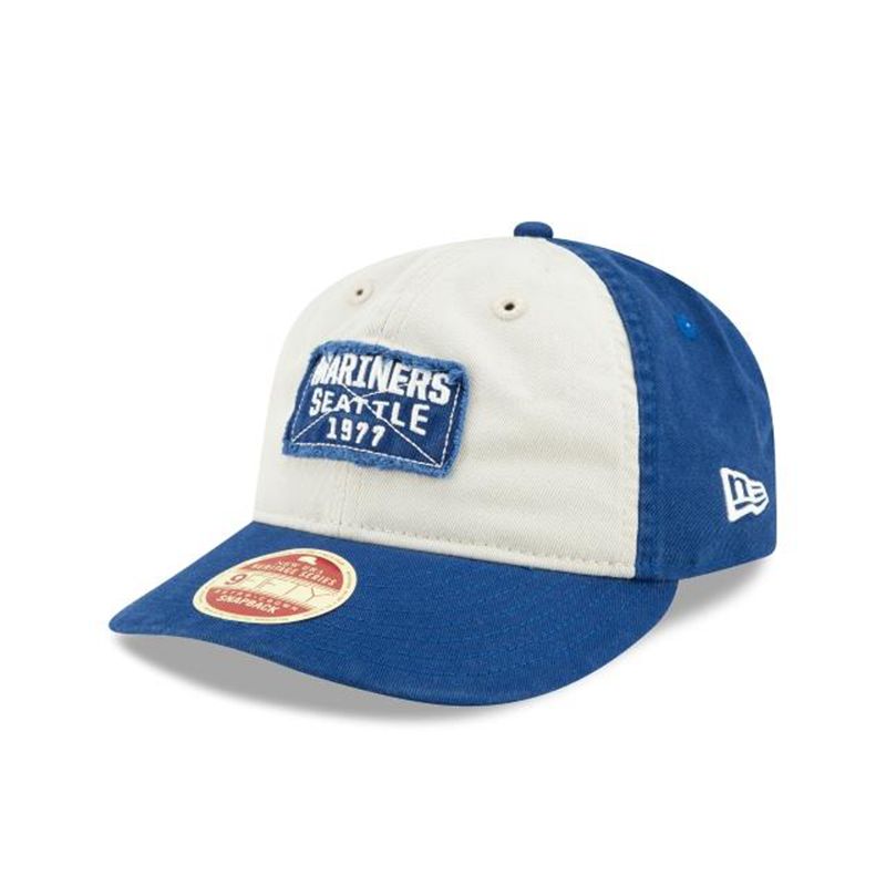 MLB Seattle Mariners Heritage Retro Crown 9Fifty Snapback (BZE1402) - Brown New Era Caps